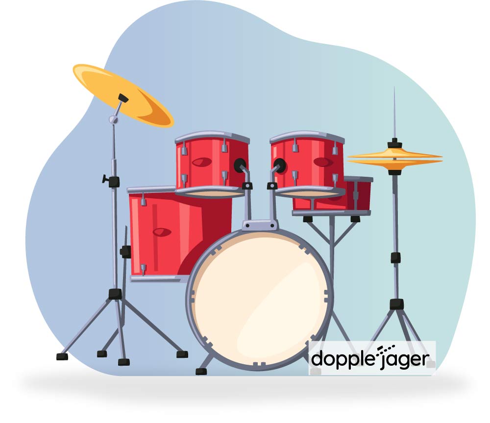 akkustisches Schlagzeug